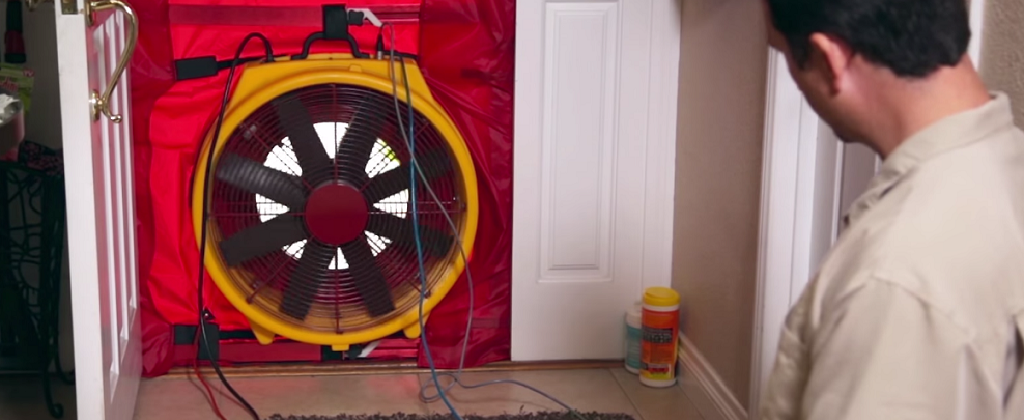 blower door test